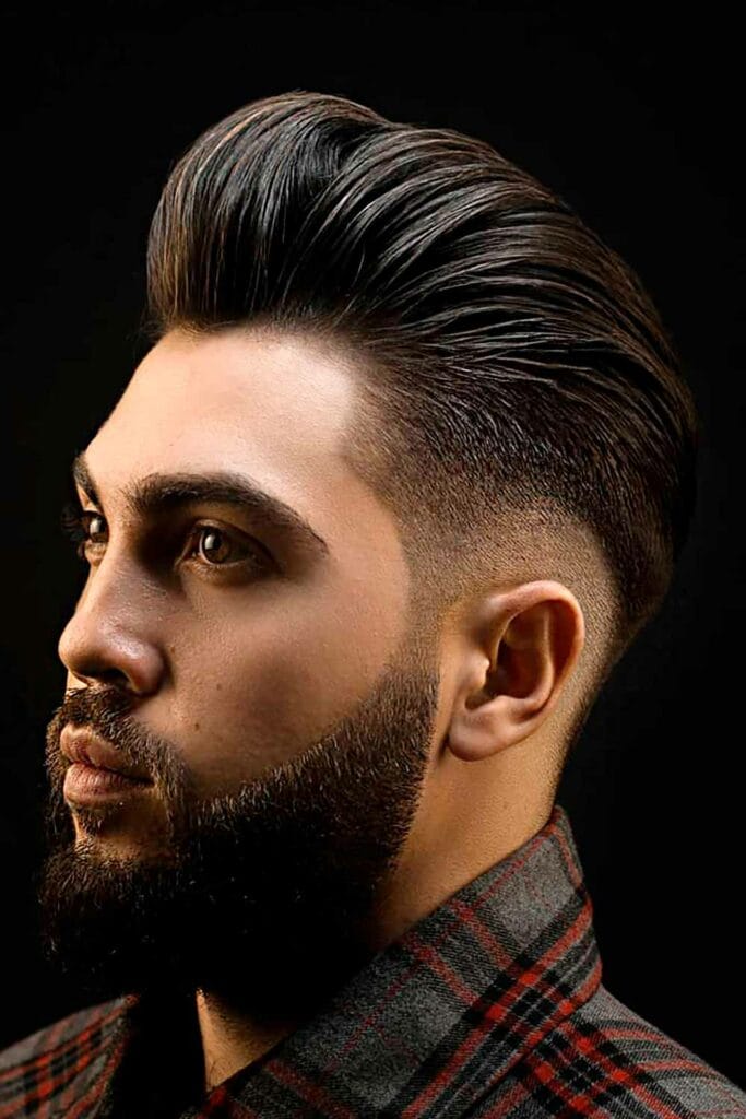 Short Sides And Long Top Haircut: 37 Newest Hairstyles To Awaken Your Classy Self 7 Tapered Short Sides And Long Top Haircut