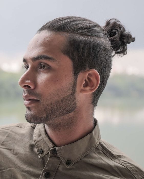 Man Bun Hairstyle