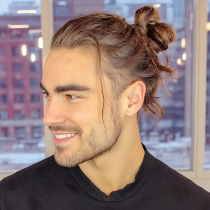 man Bun 18 Ultimate Guide To Man Bun Hairstyle