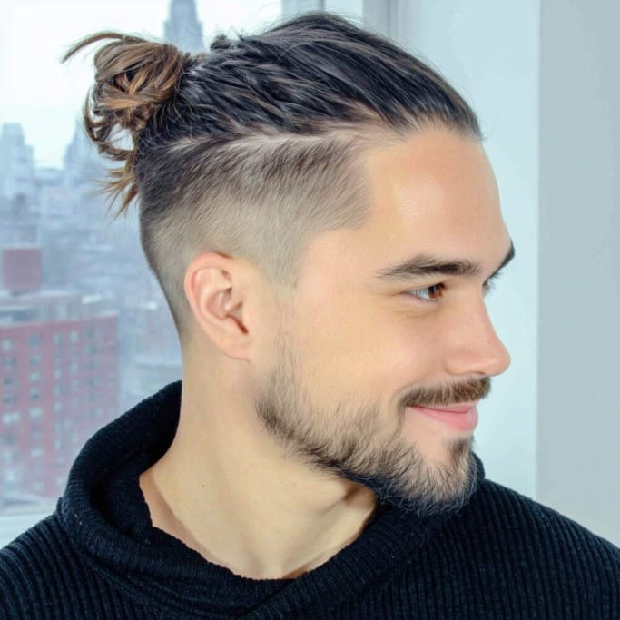 man Bun 3 Ultimate Guide To Man Bun Hairstyle