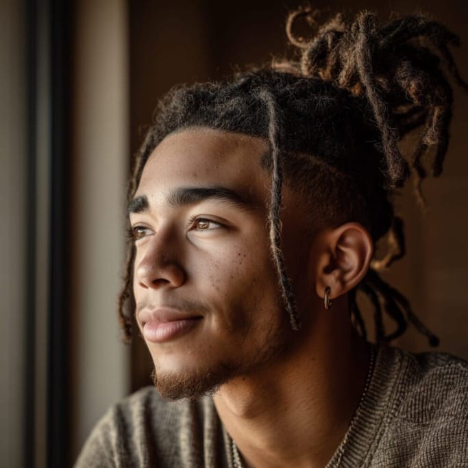 man Bun 6 28 Tapered Beard Styles for a Refined and Sophisticated Look