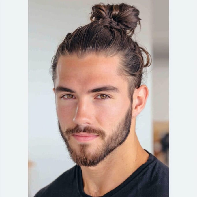 man Bun25 Ultimate Guide To Man Bun Hairstyle