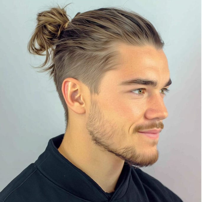 man Bun34 Ultimate Guide To Man Bun Hairstyle
