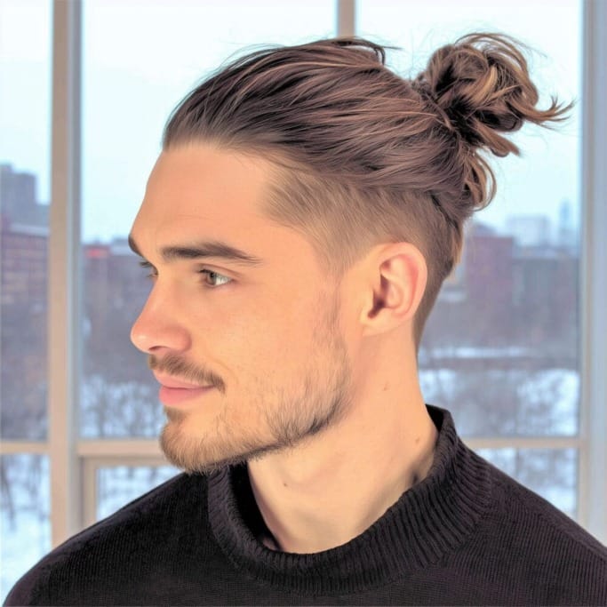 man Bun66 Ultimate Guide To Man Bun Hairstyle