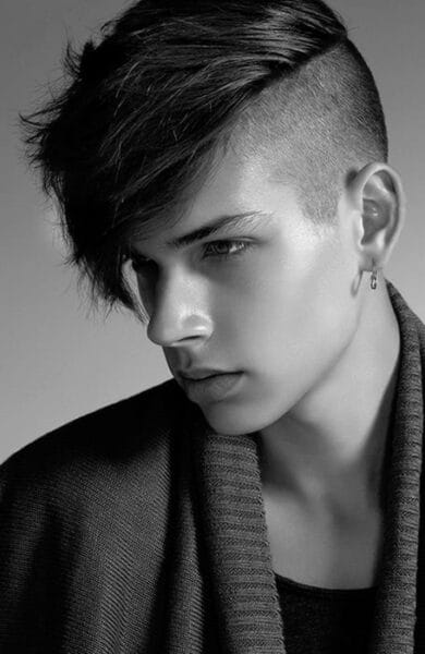 How to Slick Back Hair: Timeless & Suave Style! 18 Slicked Back Middle Part
