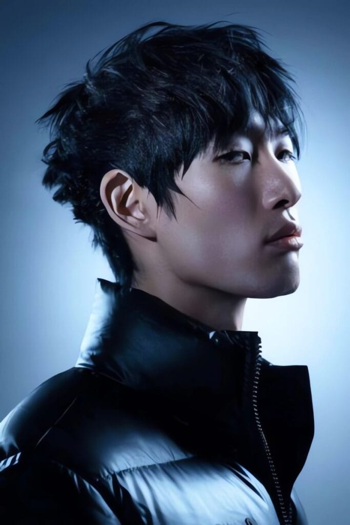 Layered Bowl Asian Men Hairstyle