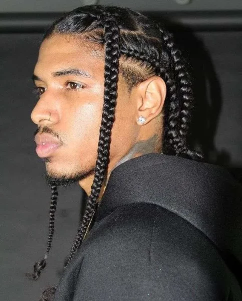 The Disconnected Undercut: A Stylish Leap Beyond Tradition 19 Undercut with Top Knot