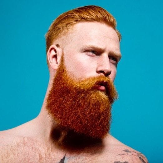 Modernizing the Chevron Mustache with Stubble