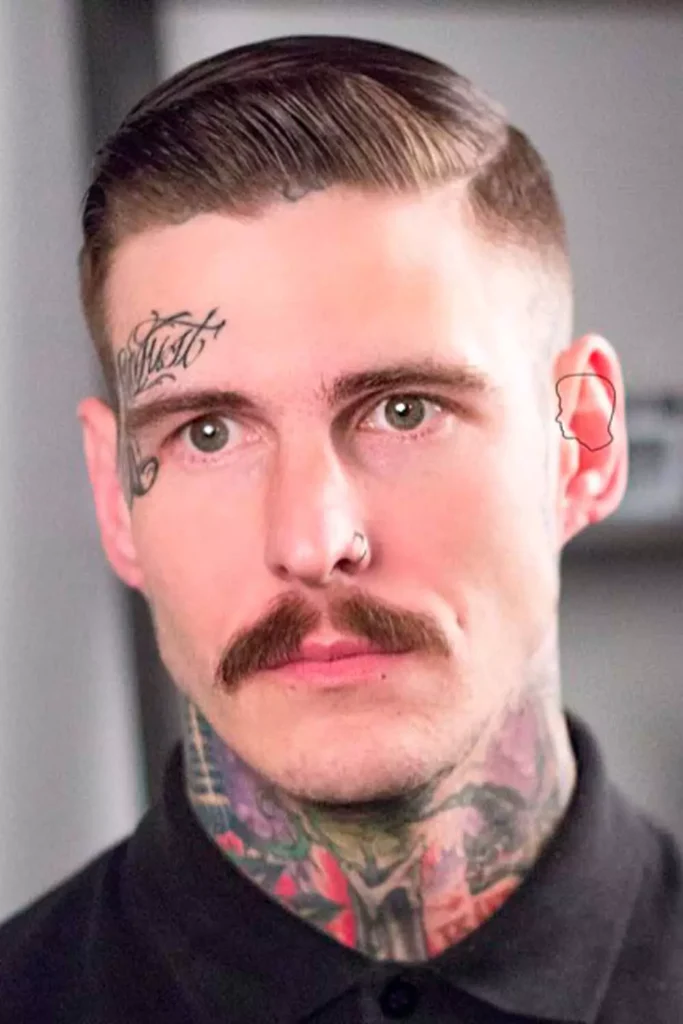 Top Chevron Mustache Styles
