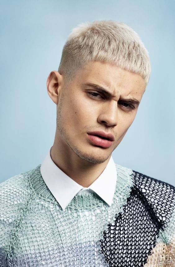 The Crop Top Fade: Your Ultimate Style Guide 15 Bleached Crop Top Fade