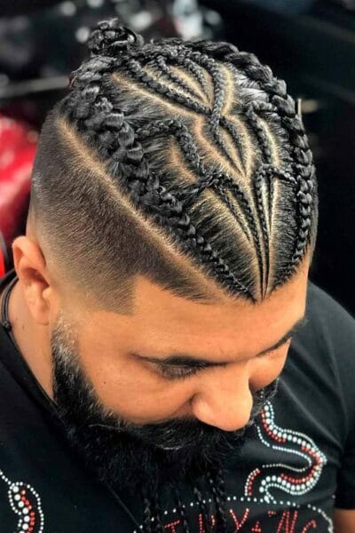 23 Stylish Four Braids Hairstyles For Men Should Rock 14 Four Braids Hairstyles For Men