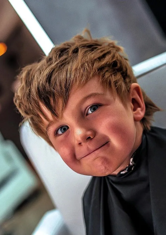 Kids Mohawk Haircuts: Fun, Edgy Styles for Your Little Rockstar 20 Bold Red Oval Kids Mohawk Haircuts