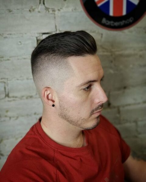 High and Tight Haircut with pomp