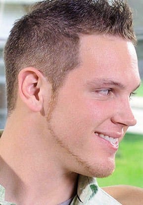 pencil Chin Strap Beard