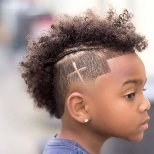 Kids Mohawk Haircuts: Fun, Edgy Styles for Your Little Rockstar 28 Wide Mohawk for Black Children