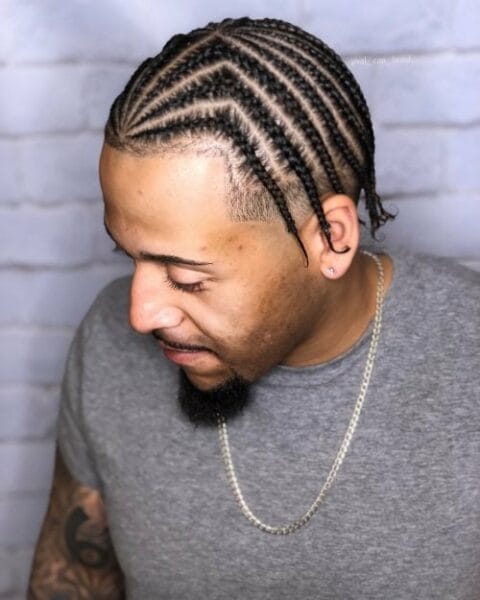 Men Dutch Braids: A Stylish Twist to Masculine Hair Game 15 Zig Zag Cornrow Hairstyles