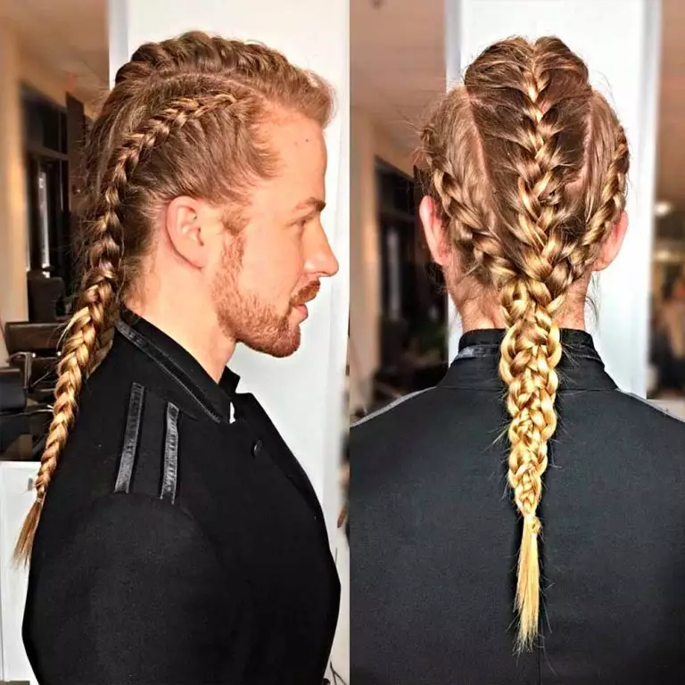 Men Dutch Braids: A Stylish Twist to Masculine Hair Game 1 Men Dutch Braids: A Stylish Twist to Masculine Hair Game