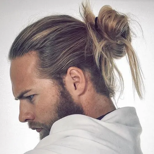 Trendy Samurai Hairstyle For Men