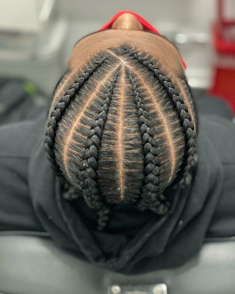30 Trendy & Sophisticated Man Bun Braids Hairstyles of All Time 24 Man Bun Braid