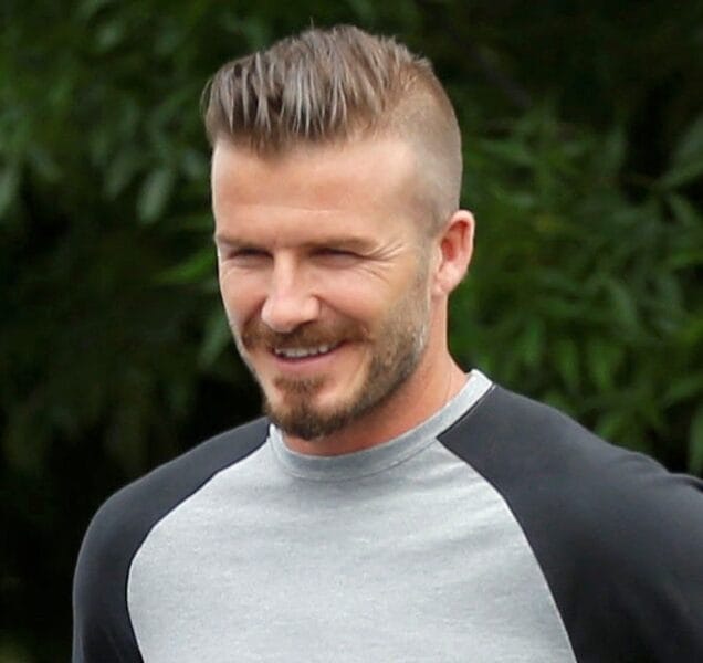 The Timeless Charm of Undercut Hairstyles for Men 55 David Beckham