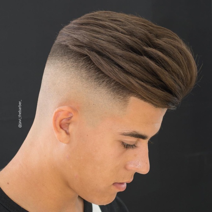 javi thebarber undercut men slicked back Best men's hairstyles for oval faces. A complete guide.