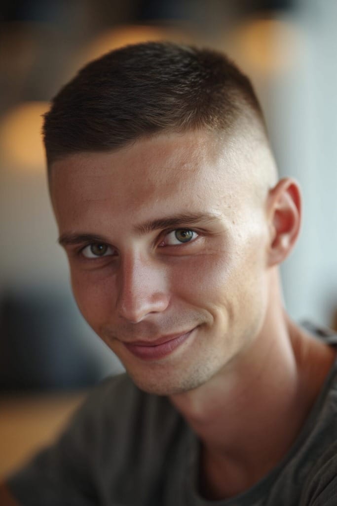 How to Buzz Cut at Home 2 Best Caesar Cut Styles for Straight Hair to Try Now