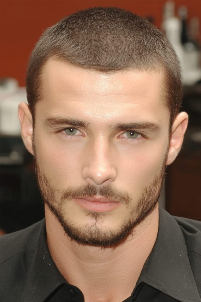 High Bald Fade Haircut Ideas to Elevate Your Style 17 Widows peak with Buzz 11 High Bald Fade Haircut Ideas to Elevate Your Style