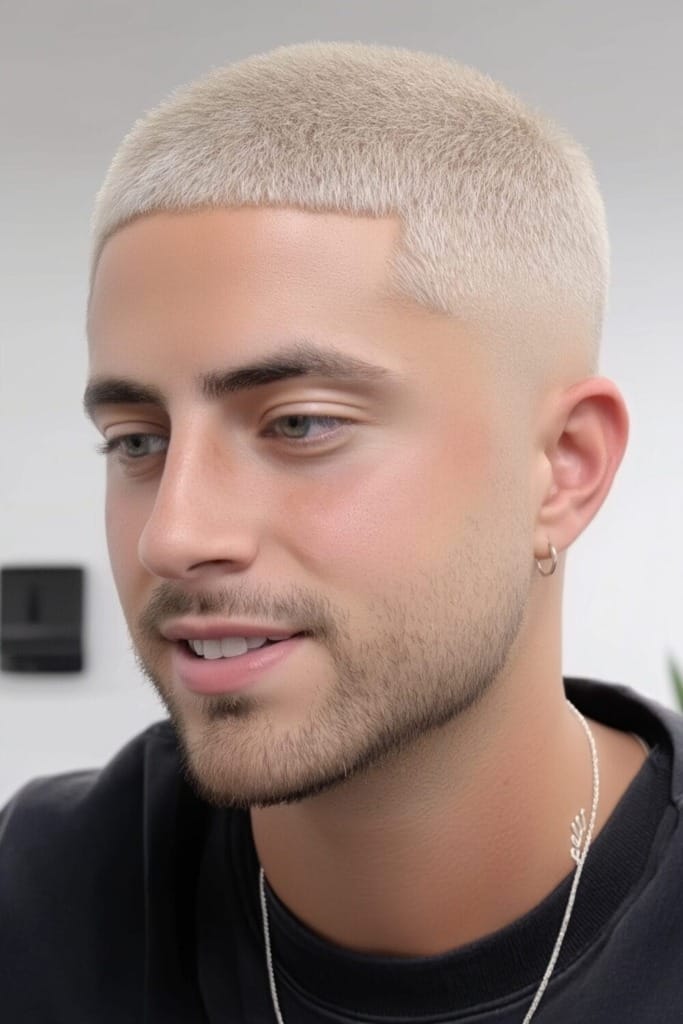 Best Short Buzz Cut Styles for a Clean, Bold Look 5 Blonde Buzz 10 Best Short Buzz Cut Styles for a Clean, Bold Look