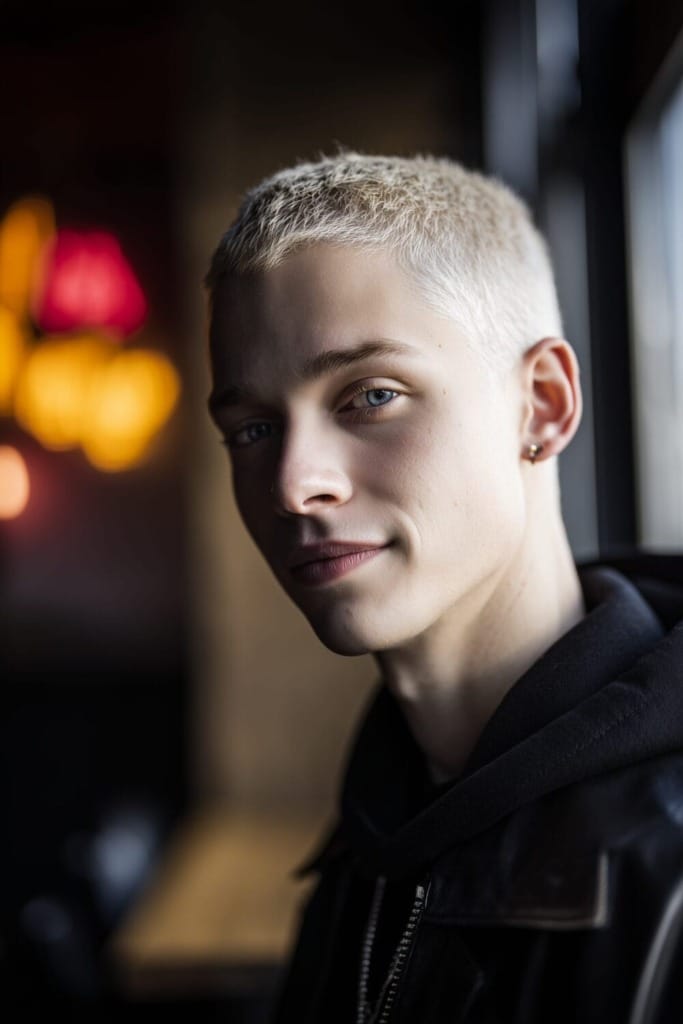 Number 3 Buzz Cut: Clean, Low-Maintenance Style Guide 3 Blonde Buzz 14 Number 3 Buzz Cut: Clean, Low-Maintenance Style Guide