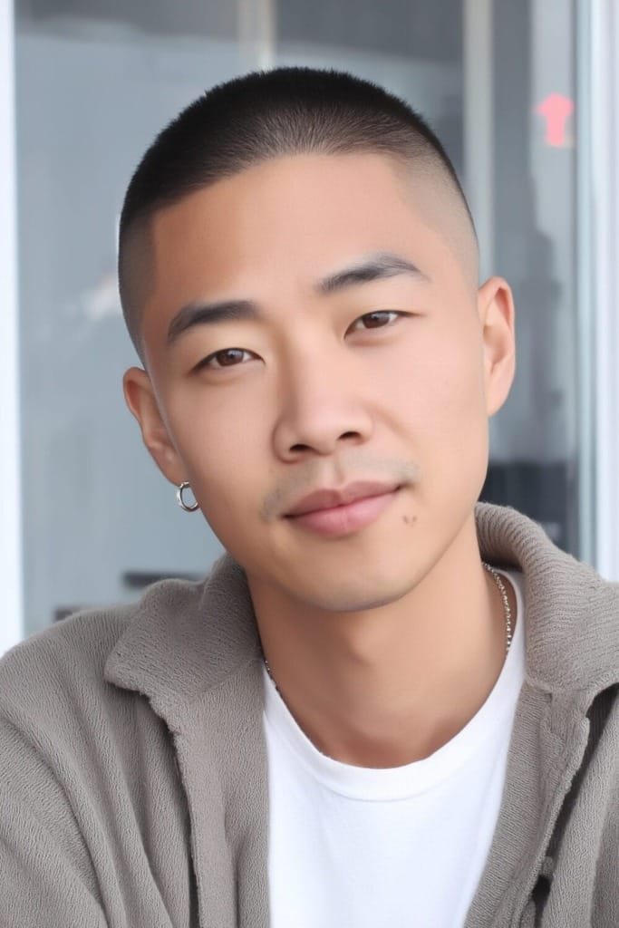 Best Buzz Cut Styles for Asian Men to Try Now 1 Buzz Cut Asians 6 Best Buzz Cut Styles for Asian Men to Try Now