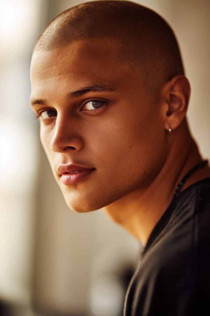 Best Buzz Cut Blonde Styles to Rock This Year 5 Buzz Cut without Clippers 1 Best Buzz Cut Blonde Styles to Rock This Year