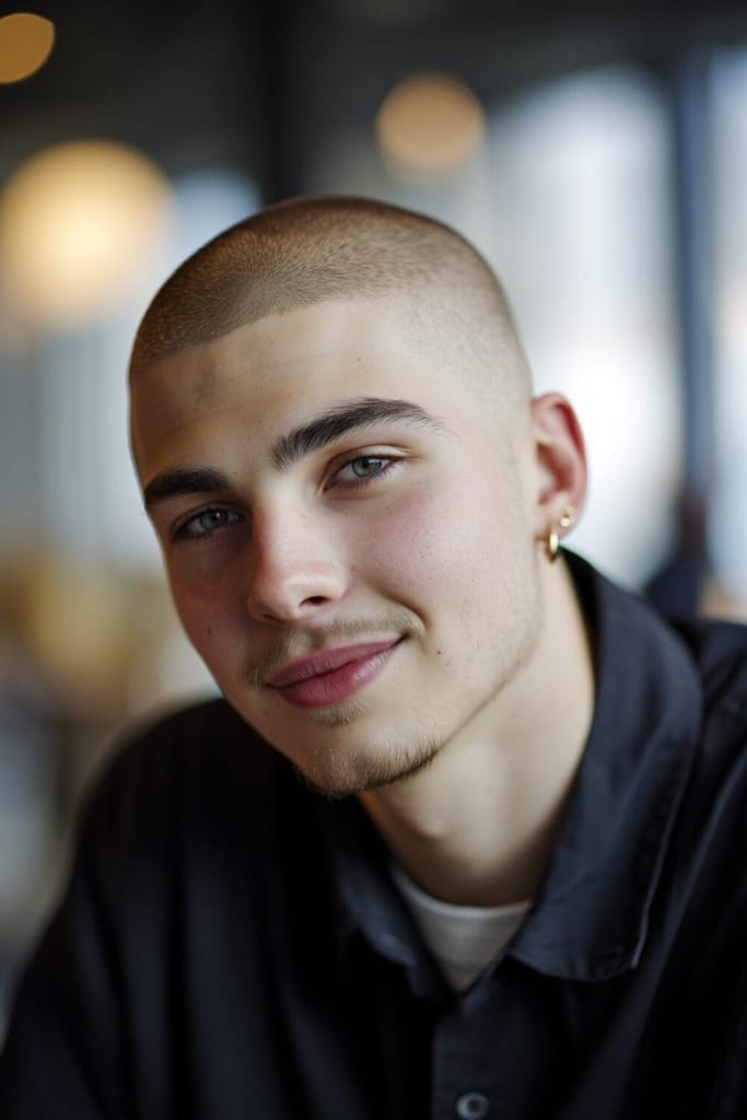 Buzz Cut without Clippers 2 Buzz Cut Without Clippers at Home