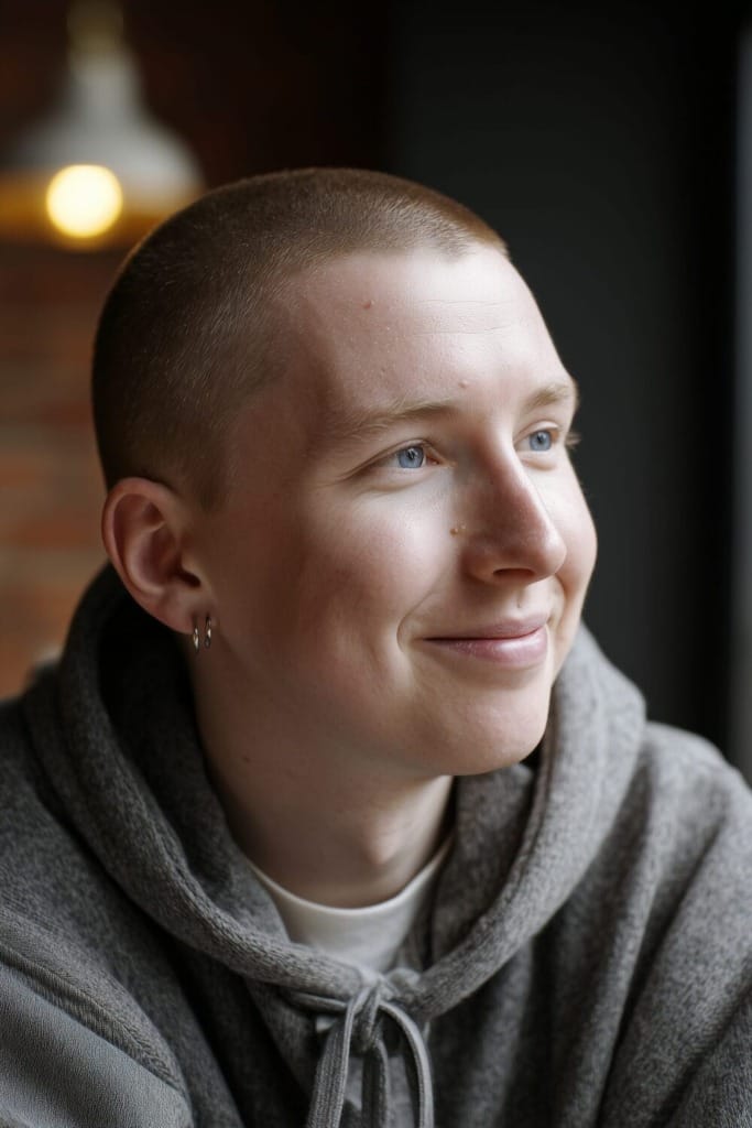 Best Short Buzz Cut Styles for a Clean, Bold Look 1 Buzz cut for Fat face 10 Best Short Buzz Cut Styles for a Clean, Bold Look