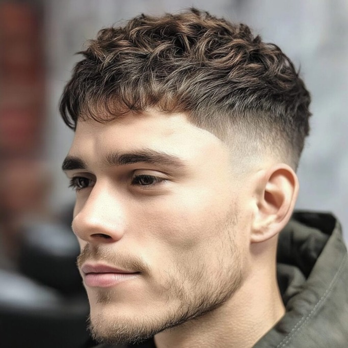Caesar Cut vs French Crop: Which Style Suits You Best? 17 Caesar Cut Styles for Curly Hair Guys 17 Caesar Cut vs French Crop: Which Style Suits You Best?