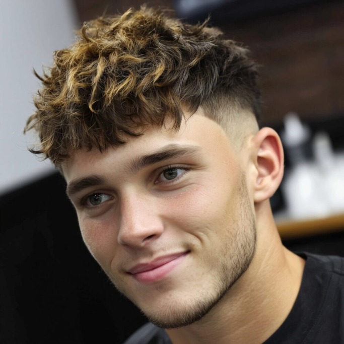 Caesar Cut vs French Crop: Which Style Suits You Best? 16 Caesar Cut Styles for Curly Hair Guys 27 Caesar Cut vs French Crop: Which Style Suits You Best?