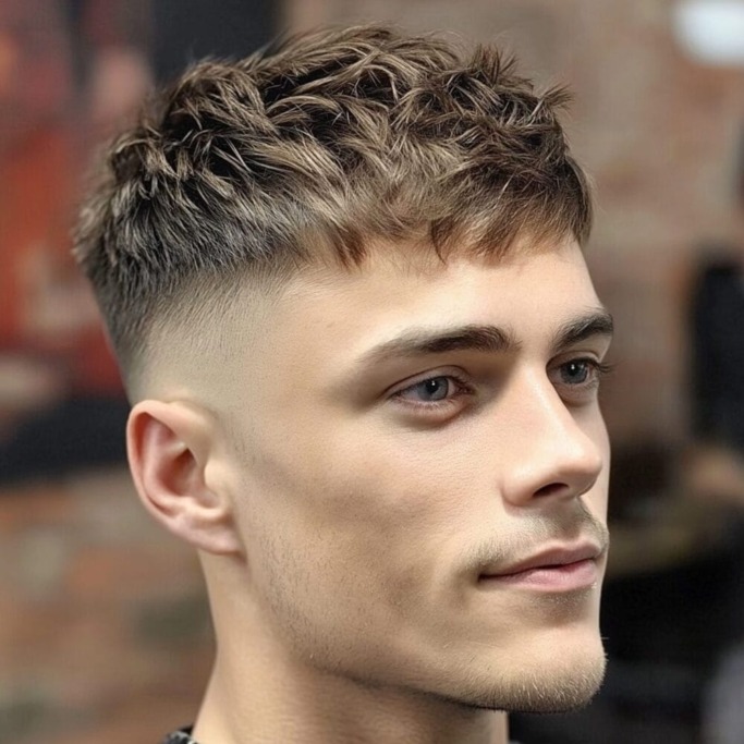 Caesar Cut vs French Crop: Which Style Suits You Best? 13 Caesar Cut Styles for Curly Hair Guys 40 Caesar Cut vs French Crop: Which Style Suits You Best?