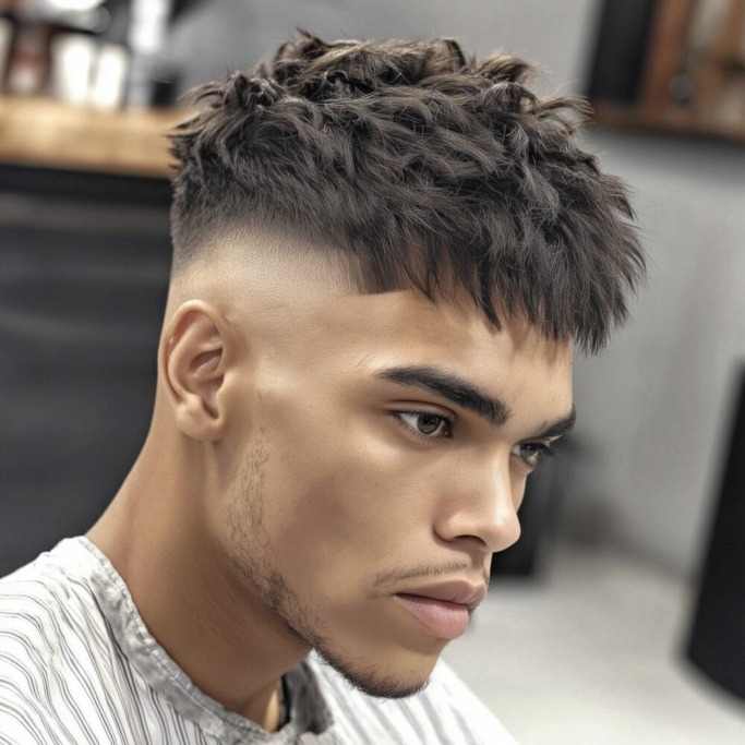 Caesar Cut vs French Crop: Which Style Suits You Best? 5 Caesar Cut Styles for Curly Hair Guys 8 Caesar Cut vs French Crop: Which Style Suits You Best?