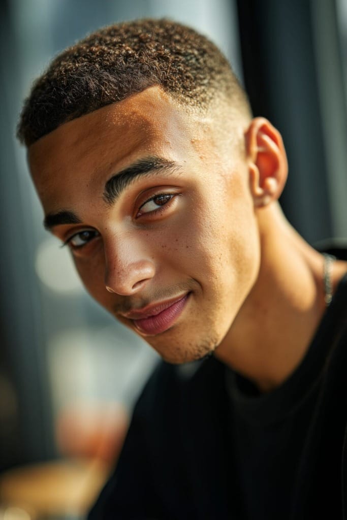 High and Tight Haircut Fade Styles Every Guy Should Try 4 Curly Buzz Cut 1 High and Tight Haircut Fade Styles Every Guy Should Try