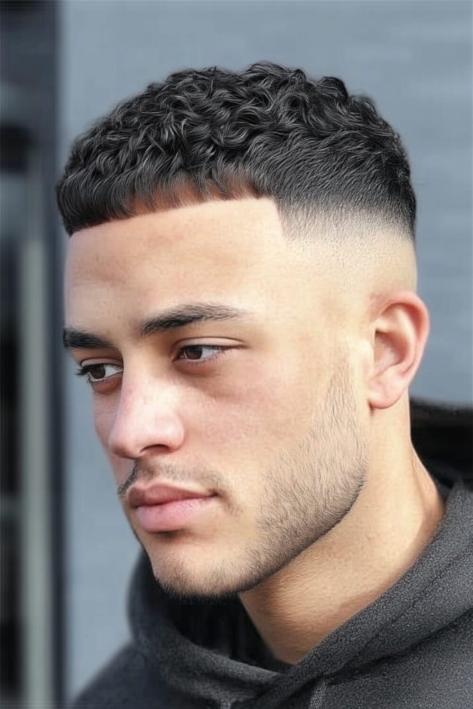 High and Tight Haircut Fade Styles Every Guy Should Try 2 Curly Buzz Cut 7 High and Tight Haircut Fade Styles Every Guy Should Try