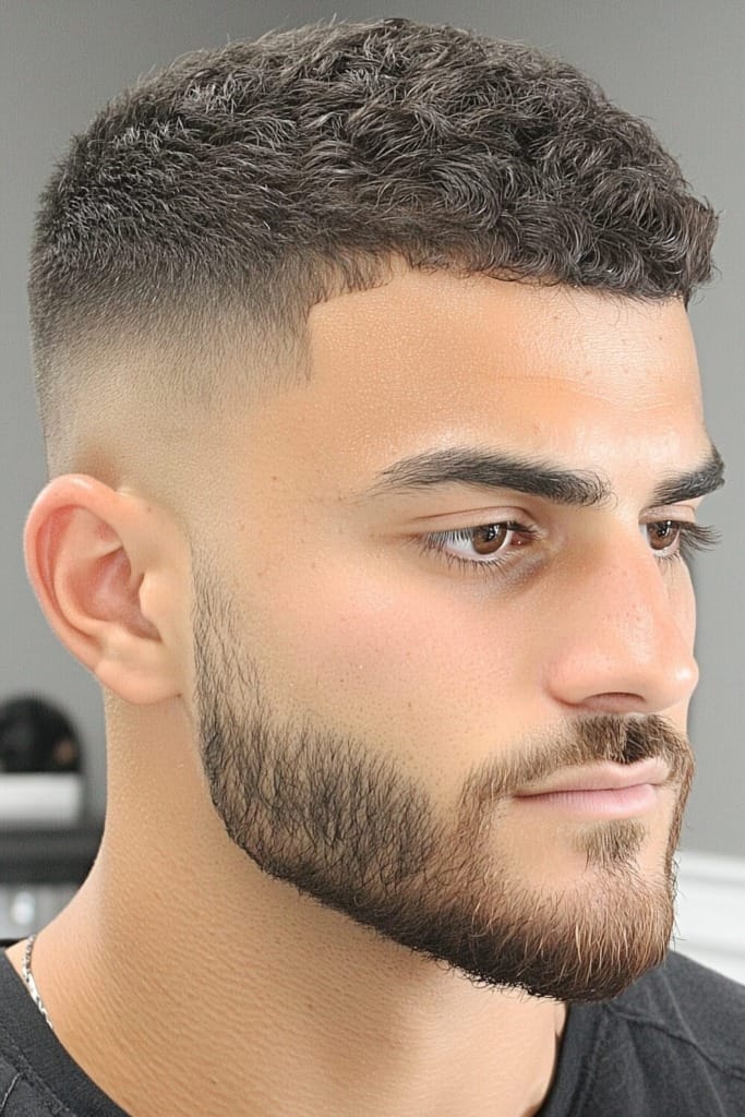 High and Tight Haircut Fade Styles Every Guy Should Try 5 Curly buzz 14 High and Tight Haircut Fade Styles Every Guy Should Try