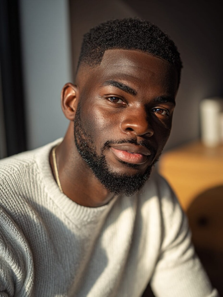 Low Fade Haircut Black Man Styles That Turn Heads