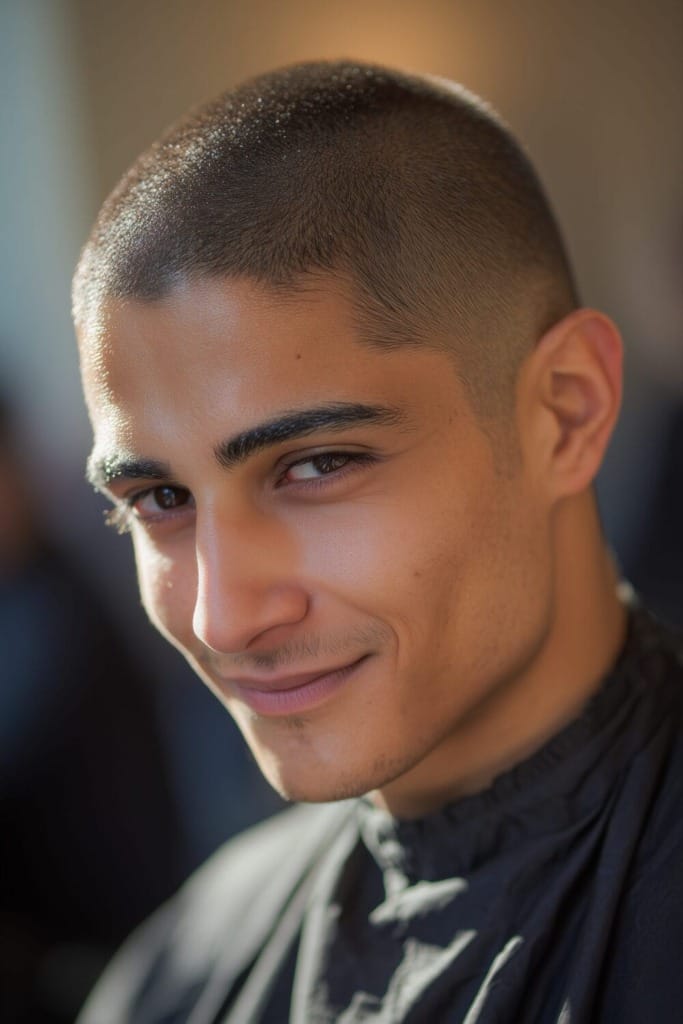 Best Short Buzz Cut Styles for a Clean, Bold Look 6 buzz after transplant 10 Best Short Buzz Cut Styles for a Clean, Bold Look
