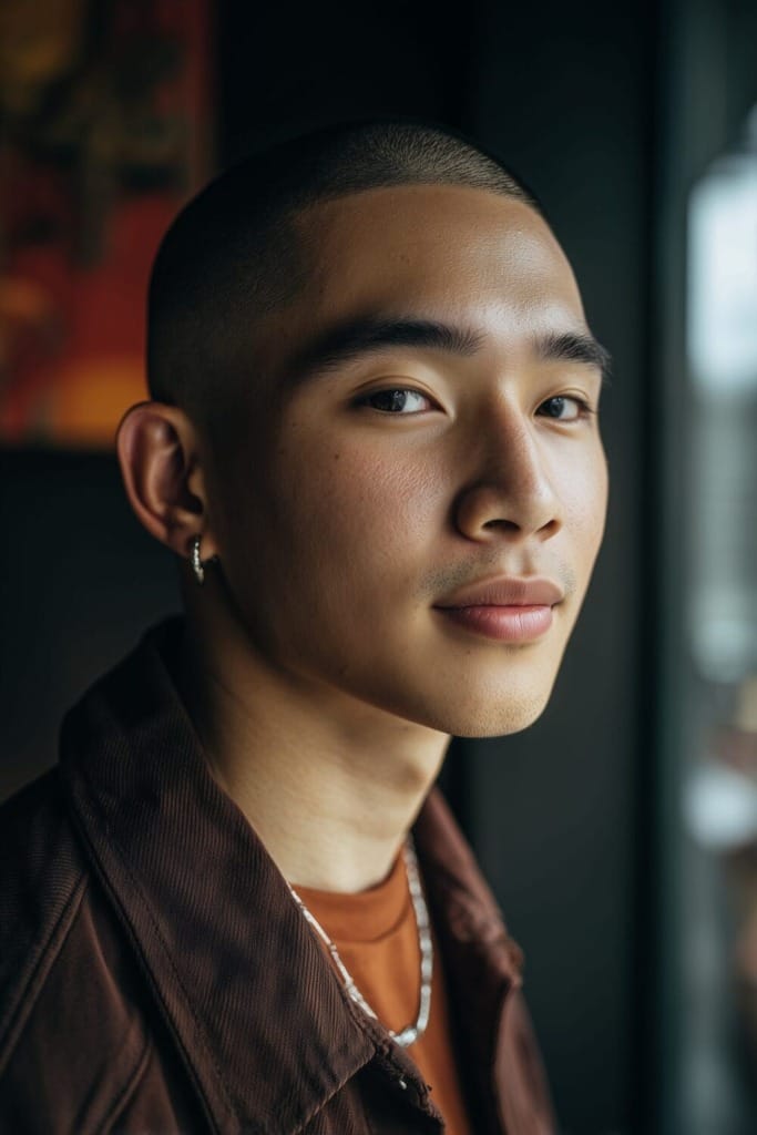 Best Buzz Cut Styles for Asian Men to Try Now 18 buzz cut 22 Best Buzz Cut Styles for Asian Men to Try Now