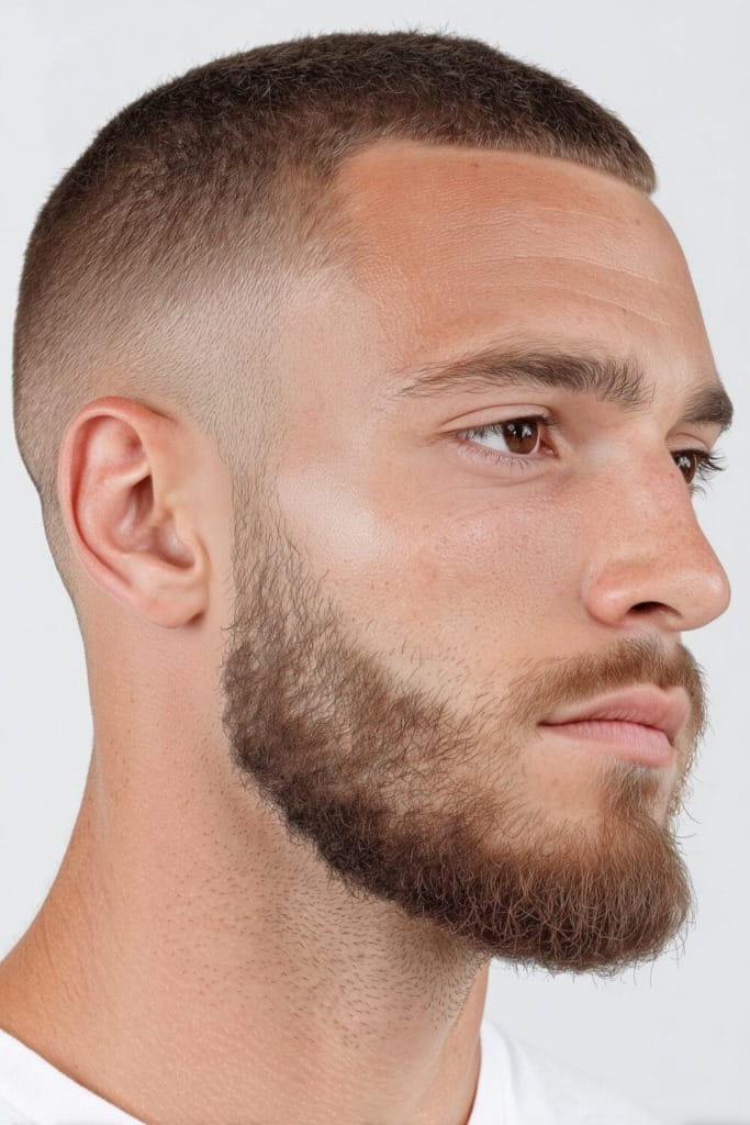 Best Short Buzz Cut Styles for a Clean, Bold Look 8 buzz cut after hair transplant 7 Best Short Buzz Cut Styles for a Clean, Bold Look