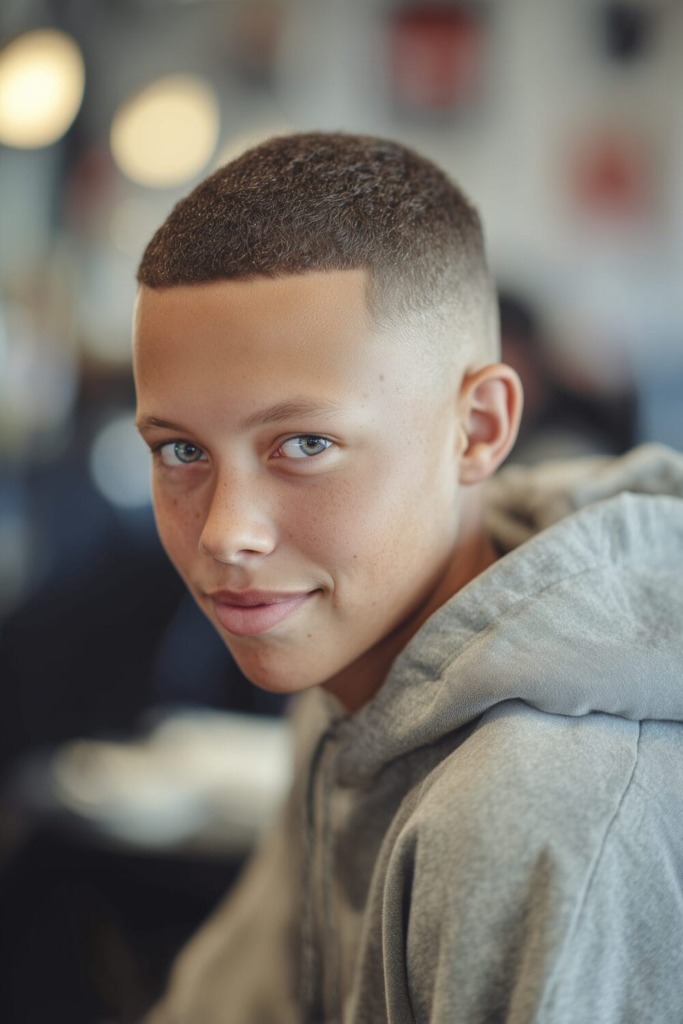 buzz cut boys 3 Black Boy Haircuts: 39 Trending Looks You Need to See