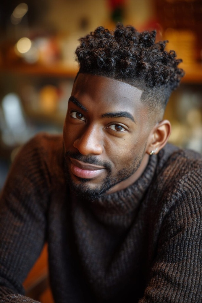 low fade haircut curly top 19 45 Top Fade Haircuts: Ultimate Guide [Biggest Gallery]