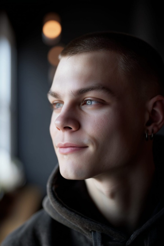 Buzz Cut Styles for Oval Face 13 Best Buzz Cut Styles for Oval Face Shapes