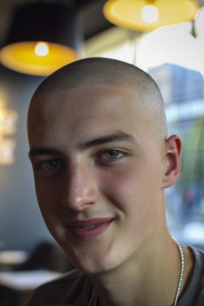 Buzz Cut Styles for Oval Face 2 Best Buzz Cut Styles for Oval Face Shapes