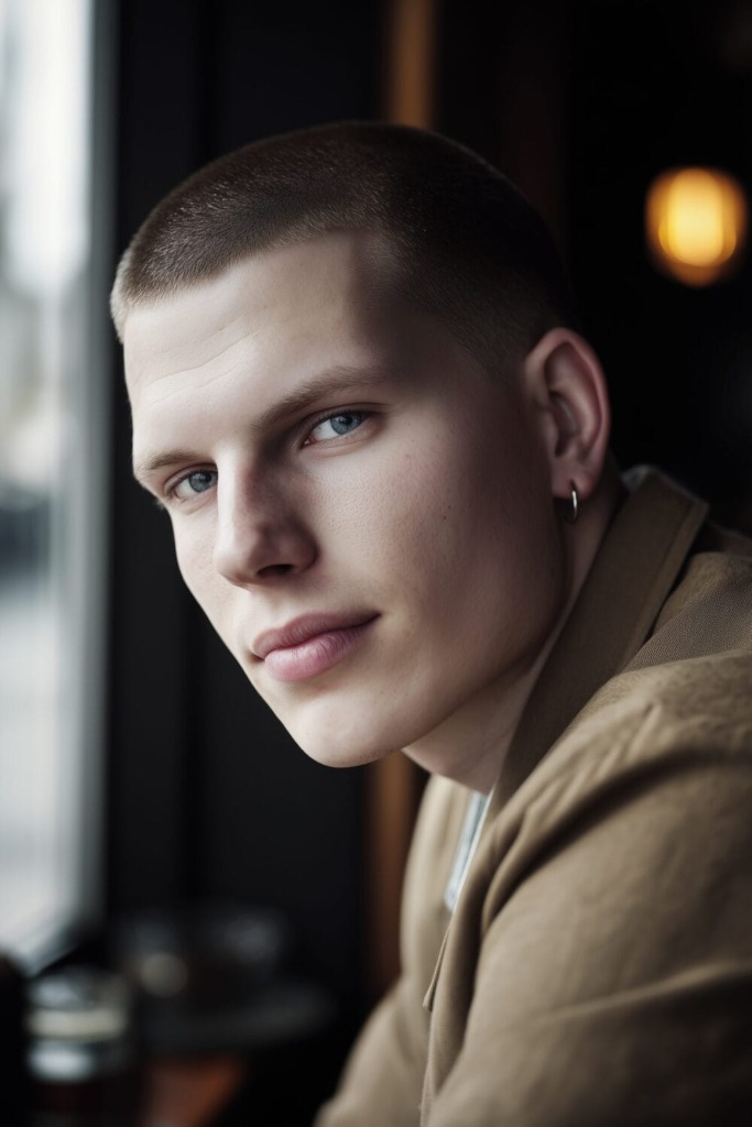 Buzz Cut Styles for Oval Face 8 Best Buzz Cut Styles for Oval Face Shapes