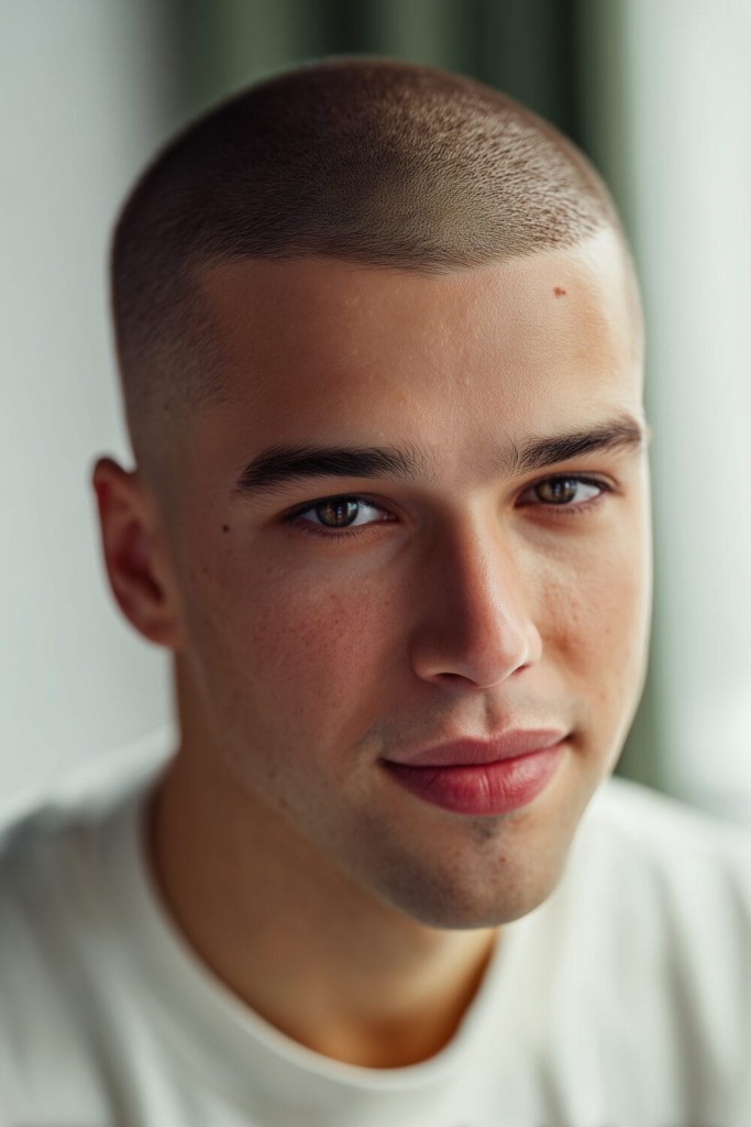 Buzz Cut Styles for Oval Face 9 Best Buzz Cut Styles for Oval Face Shapes